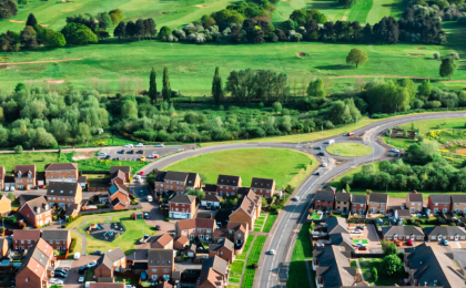 Scunthorpe from the air