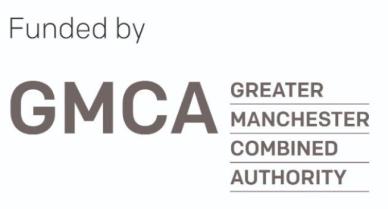 Funded by GMCA logo