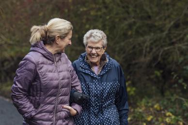 PA with caregiver