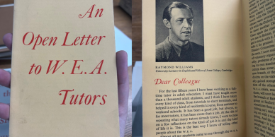 Images from An Open Letter to WEA Tutors from Raymond Williams