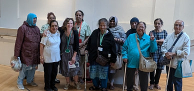 Nicky's Adhar class at the museum