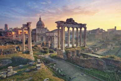 An image of historical ruins, Greek