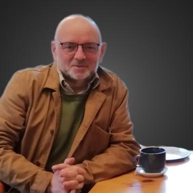 A photograph of Laurie Johnston, WEA Learn tutor
