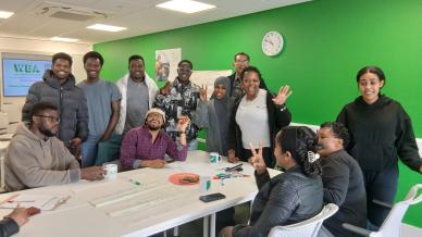 WEA Bristol ESOL learners within a classroom