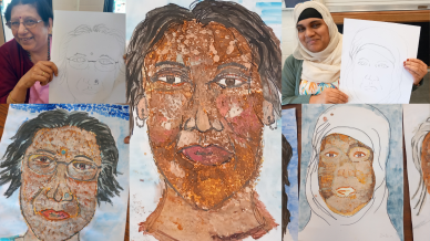 Images of WEA learner artwork