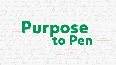 Purpose to Pen Hero image