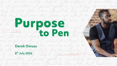Purpose to Pen - Derek Owusu